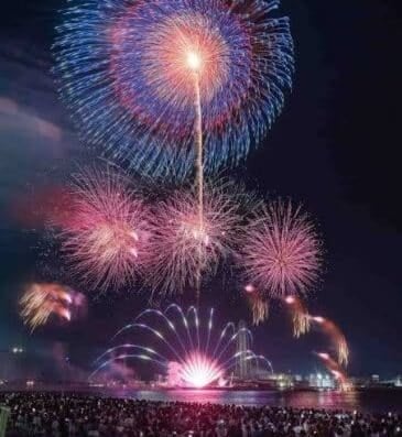 Himeji Minato Festival Maritime Fireworks