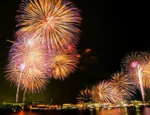 Himeji Minato Festival Maritime Fireworks