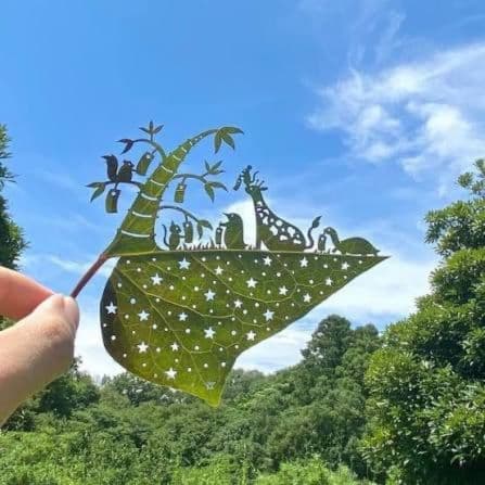 Rito Leaf Paper Cutting Exhibition
