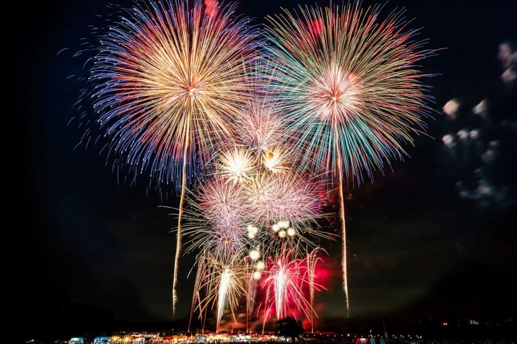 Saitama Stadium Fireworks