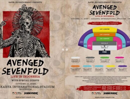 Avenged Sevenfold 2026 Tickets SGC Hall Ariake, Tokyo