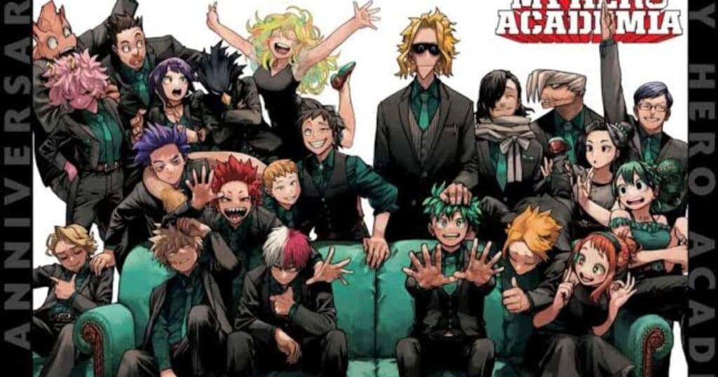 Hero Academia 10th Anniversary