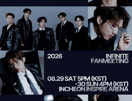 INFINITE 2026 Fanmeeting [INFINITE RALLY V] Tickets — Tokyo
