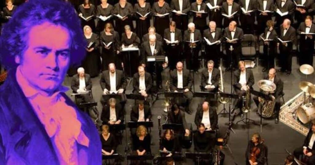 Orchestra Beethoven's Ninth Symphony