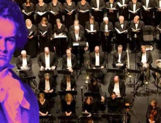Orchestra Beethoven's Ninth Symphony