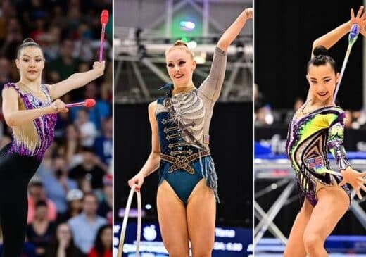 Womens College Rhythmic Gymnastics