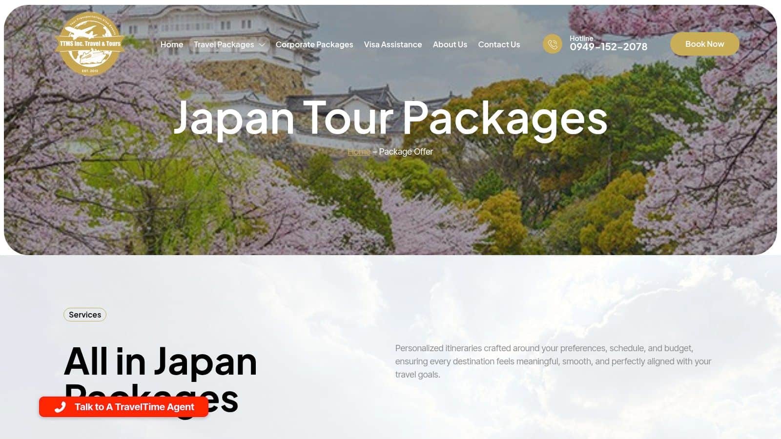 Travel Time Tour