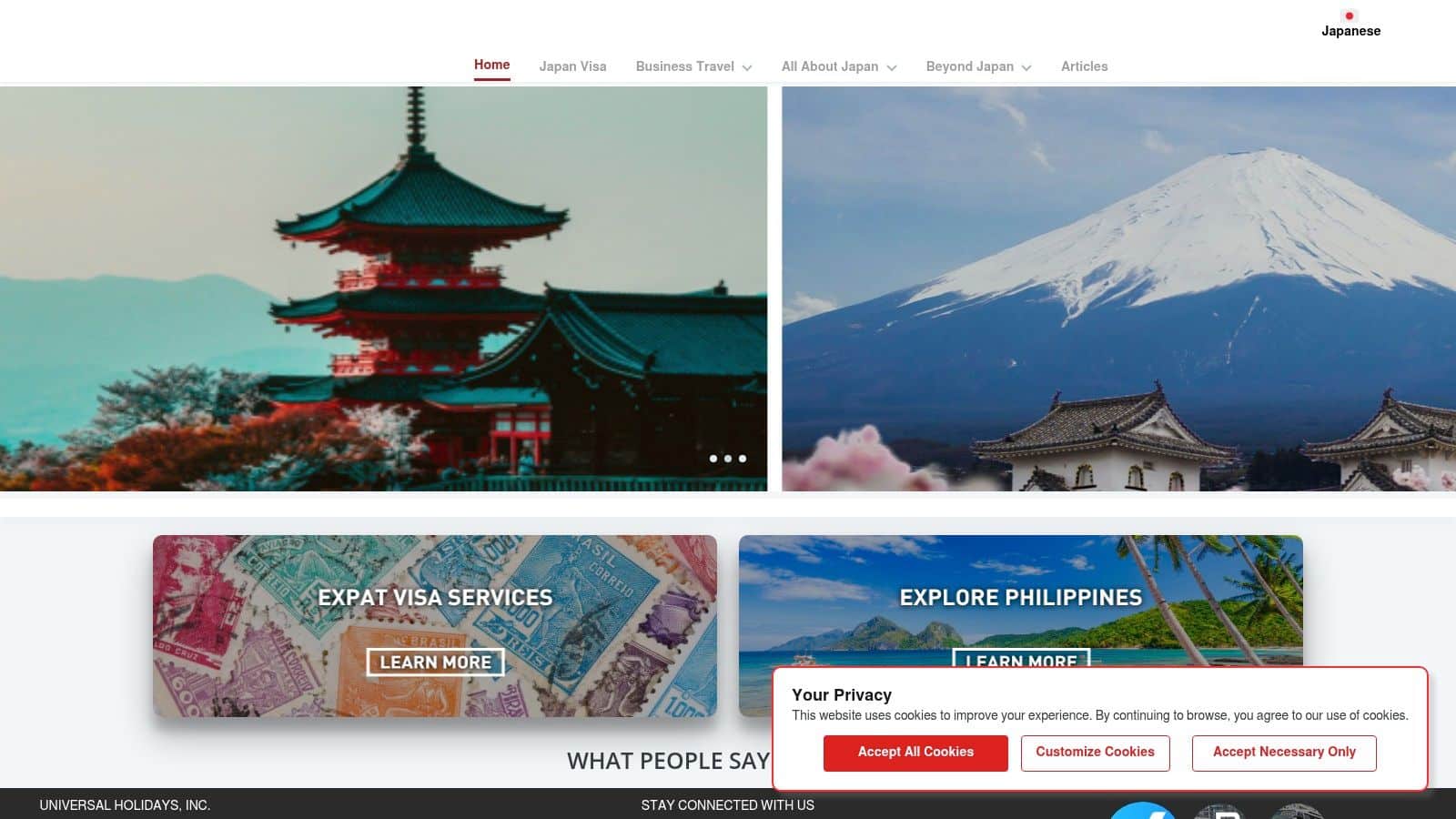 Universal Holidays Inc. (UHI)