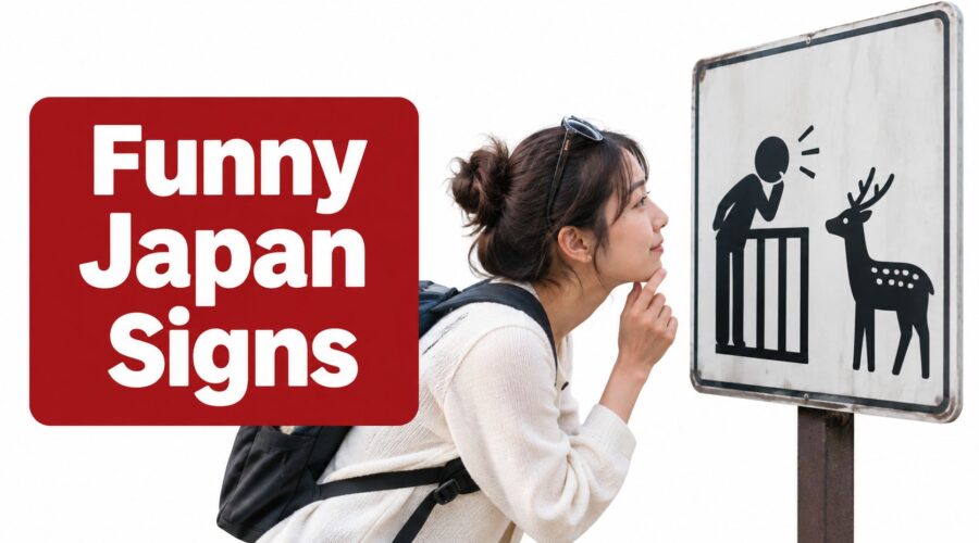 8 Japanese Funny Signs Explained for Visitors