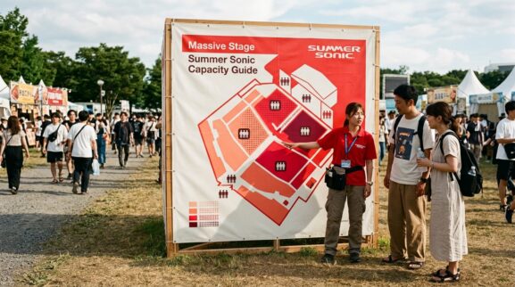 Massive Stage Summer Sonic Capacity Guide